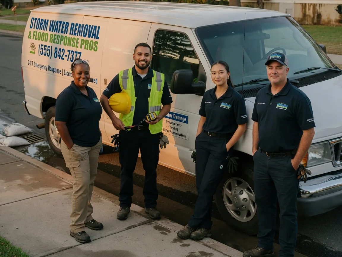 Storm Damage Water Removal company in Effort, PA